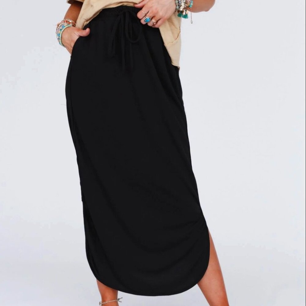 Drawstring Skirt